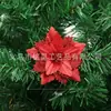Decorações de Natal de Venda Quente Transfronteiriça Flor de Natal Bico de Papagaio Bico de Papagaio Combinação de Natal Decorações de Árvore de Natal