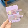 Serie de Zumos de Dopamina de Verano Pinzas para el Cabello Sin Costuras Pinzas Lindas para el Flequillo Lateral Pinzas para Maquillaje Flequillo de Bebé en la Frente Pinzas de Pato