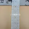 Tejido de Algodón Soluble en Agua Bilateral Cortado Bordado Encaje Accesorios para Ropa Pijamas de Algodón Puro Adornos para Faldas Cintas para el Cabello