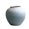 Vaso de Cerâmica Moderno Minimalista com Toque de Luxo Leve e de Alto Padrão, Ornamento Degradê para Sala de Estar e Pousada, Decoração de Mesa para Arranjo de Flores, Frete Grátis