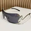 Óculos de sol personalizados de cobra espiritual unidos moda europeia e americana Y2K Milênio garota popular óculos de sol transparentes rosto quadrado finos