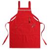 Delantal para el hogar, cocina, restaurante, camarero, ropa de trabajo, hombres y mujeres, repostería, leche, té, tienda, logotipo floral impreso personalizado