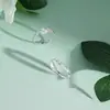 Anel de Casal Gardenia em Prata Esterlina 925 para Homens e Mulheres, Anel com Design Exclusivo, Presente de Aniversário para Namorado e Namorada