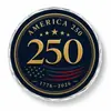 Posavasos Acrílico Conmemorativo del 250 Aniversario Americano Posavasos Vintage Resistente al Calor para Sala de Estar Posavasos Aislado de Vidrio Orgánico