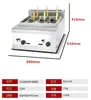 Máquina elétrica de cozinhar macarrão de mesa Bochang, fogão comercial para cozinhar macarrão picante e bolinhos, máquina de ferver macarrão de aço inoxidável com quatro ou seis furos