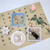 Caja Pe Caja Flotante con Ventana Transparente Caja de Embalaje para Almacenamiento de Joyería Caja de Almacenamiento Caja de Joyería Caja Pe Película Flotante