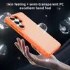 Capa para Celular S26, Cor Sólida Simples, Anti-Queda, Capa Protetora para Celular Amiga da Pele, Estilo Nicho de Alta Qualidade, Adequada para Capas de Celular Samsung