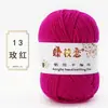 Oferta especial en hilo acrílico de grosor medio para tejer suéteres, pantuflas de ganchillo, zapatos de algodón, muñecas hechas a mano y cojines DIY
