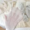 Calcetines Mekki para Mujer, Calcetines de Media Pantorrilla para Primavera y Verano, Calcetines Blancos de Algodón con Fibra de Bambú y Rayas Verticales, Calcetines para Mujer, Estilo Delgado de Verano