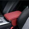 Almohadilla de reposabrazos central para coche transfronterizo, clásica, negra, resistente al desgaste por explosión, almohadilla antideslizante para caja de apoyabrazos, interior universal para coche