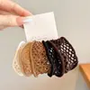 Gomas de Pelo Coloridas Huecas Estilo Coreano para Mujer, Diademas de Pelo de Alta Gama para Niños, Cuerdas para Cola de Caballo Alta, Accesorios para el Cabello de Goma de Alta Elasticidad