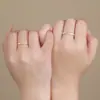 Anillo Original Qianjia S999 Plata Pura Rosa Espina Pareja Estilo Lujo Accesible Regalo Conmemorativo Nicho Entrega