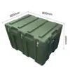 Caja de Plástico con Ruedas Caja de Material 800*600*600 Caja para Equipo Caja para Equipo de Exterior Caja para Equipo de Combate Equipo de Bomberos Caja de Transporte