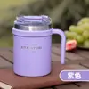 Taza de Acero Inoxidable Sitarayuri Nueva con Asa, Taza de Café Portátil para Hombres y Mujeres, Taza Creativa de Doble Uso