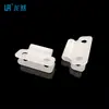 Clip de alambre tipo R de plástico de doble orificio 3.3 mm nylon tarjeta de alambre distancia entre orificios 15 mm hebilla de bloqueo de alambre