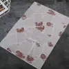 Empaque Desechable para Hornear Papel de Aceite Rollo de Papel de Cocina Pastelería Occidental Pan Papel Resistente a la Grasa Base para Alimentos Papel con Borde para Plato Papel Decorativo