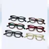 Novos Óculos Studded de Estilo Europeu e Americano, Simples e Modernos, Estilo Clássico College, Bloqueadores de Luz Azul, Versáteis para o Dia a Dia, Óculos Lisos