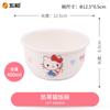 Estilo Anime Hello Kitty Vajilla Infantil Taza de Agua Linda Juego de Platos para Bebé Plato para Comer en Casa Bol de Arroz Cuchara