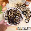 20 gomas para el cabello de otoño e invierno de alta elasticidad, sin costuras, banda de goma, cuerda para el cabello, anillo para el cabello para cola de caballo alta, venta al por mayor, anillo para toalla