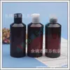 Botella verde oscuro 200ml hombro inclinado tapa abatible botella de glicerina botella de hidrosol botella para cebo de pesca botella desmaquillante botella de champú