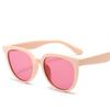 Gafas de sol redondas de montura pequeña Chiai Europa y Estados Unidos gafas de sol unisex ojo de gato transfronterizas gafas de sol nuevas 3898