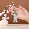 Ornamento Pendente da Torre Wen Chang em Brocado da Dinastia Song, Pingente de Pena Wen Chang, Chaveiro de Bolsa, Borla, Chapéu de Campeão Estilo Chinês, Pequeno Saco de Aromas