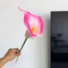 Amazon Lirio de Calas Flor Artificial Grande PU Lirio de Calas Flor Falsa para Boda y Decoración del Hogar Flor Artificial de Lirio de Calas