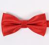 Estilo coreano cor sólida dos homens Silver Point Bow Tie sul-coreano de seda casamento Bow Tie Dress Business Bow