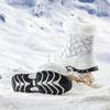 HOBIBEAR botas de nieve para adultos invierno tubo felpa algodón botas exteriores esquí botas cálidas venta directa de fábrica