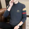 Artículos de Venta Caliente Transfronterizos, Populares en Stock, Suéteres Casuales de Cuello Redondo Nuevos de Otoño e Invierno, Prendas Básicas de Punto, Suéteres Holgados de Talla Grande