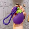 Nuevo Colgante de Bolso de Muñeca de Cuero Serie Frutas de Dibujos Animados Colgante de Bolso de Moda Colgante de Llavero Colgante de Llavero de Coche
