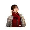 Bufanda nueva de mezcla de lana de punto trenzado para otoño e invierno, disponible en varios colores, suave y agradable para la piel, adecuada para parejas, cálida y versátil