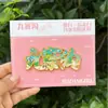 Ímãs de geladeira com fonte metálica, ímãs de geladeira temáticos de cidade, produtos culturais e criativos, ímãs de geladeira de Xuzhou, lembrancinhas de viagem no atacado