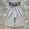 Calças Shorts Duplas Europeias e Americanas Transfronteiriças Outono e Inverno Novo Estilo High Street Americano Igual para Homens e Mulheres Shorts de Moda Personalizados