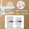 Lámpara de Escritorio con Clip para Dormitorio y Uso Doméstico, Lámpara de Protección Ocular, Lámpara LED Recargable para Dormitorio y Mesita de Noche, Regulable y Batería de Larga Duración