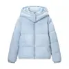 Para Comercio Exterior Transfronterizo Europeo y Americano Ropa de Mujer, Venta Caliente en Aliexpress Moda de Invierno Versátil Sudadera con Capucha Desmontable Chaqueta de Algodón Cálida