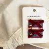 Flor de Amor de Año Nuevo Nian Nian Pinza para el Cabello de Niña Pinza Lateral Pinza para el Flequillo