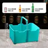[Estilo Nuevo] Cesta Pequeña Comercial para Cerveza Marco de Almacenamiento Barra Ktv Cesta para Bebidas Caja de Vino de Plástico Cubo de Hielo