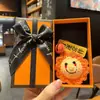 Colgante de peluche tejido a crochet cosas buenas suceden lana tejida a mano Caqui bueno Caqui suceden llavero para bolso accesorios pequeños