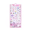 Auténticas Pegatinas en Relieve para Niños Sanrio Pegatinas Estéreo 3D Hello Kitty Pegatinas Transparentes en Relieve