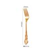 Cuchillo, tenedor y cuchara de acero inoxidable Creative Royal Court Hotel Golden Western Tableware suit Cuchara de café creativa Cuchillo y tenedor para carne