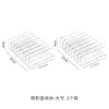 Caja de Almacenamiento para Paleta de Sombras Compacto de Polvo Plástico Transparente Maquillaje Rubor Cosméticos Organizador Estante Wholesale Divisor Acrílico