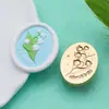 Nuevas Cabezas de Sello de Cobre Serie Floral en Relieve con Diseños de Cereza, Crisantemo Silvestre y Fresa, Cabezas de Sello de Cera Vegetal Artísticas, Venta al por Mayor de Fábrica