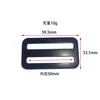 Directo de fábrica 50 mm hebilla japonesa accesorios de hardware para equipaje metal hierro mochila cincha de ajuste hebilla