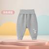 Pantalones de Protección para el Trasero de Niña Otoño/Invierno 2025 Lana de Alpaca Bebé Pantalones Cálidos de Algodón de Cintura Alta para Proteger el Vientre de Bebés Niñas