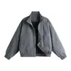 Chaqueta de moda para hombre Jianheng Transfronteriza Estilo Americano Tendencia Ropa de Alta Gama Cortavientos Primavera y Otoño Cuello Alto