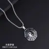 Cadena de suéter de acero de titanio todo partido al por mayor personalidad ins hip hop colgante cadena de pareja collar cadena de clavícula para hombres y mujeres