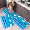 Tapete de cocina fresco de estilo americano, manta de noche, alfombra larga, tapete para puerta de entrada, tapete de corte completo, exportación transfronteriza