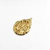 Nova Venda Quente Pulseira Pulseira Hairpin Colar Pingente diy Acessórios de Jóias de Cobre Vintage Côncavo Batendo Padrão Gotas de Água