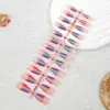 Directo de Fábrica Personalizado Piezas de Uñas para Usar Piezas de Uñas Francesas Tira de Parche de Piezas de Uñas Piezas de Uñas Prefabricadas Usables